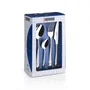 Monix Pack de 24 Cubiertos M202974 en Acero Inoxidable 18/10 de 2mm